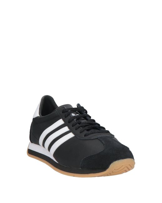 Adidas Originals Black Sneakers Leather for men