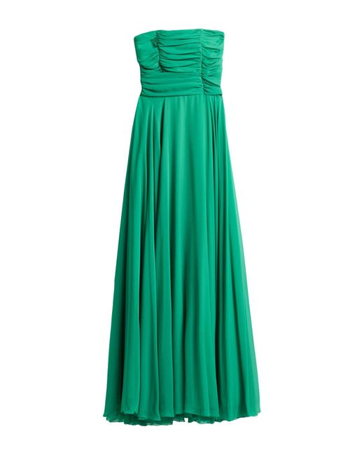 ATELIER LEGORA Green Maxi-Kleid