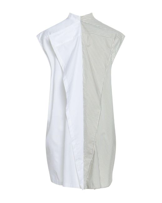 Robe courte MM6 by Maison Martin Margiela en coloris White