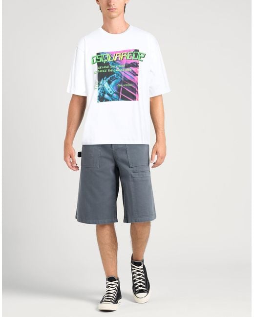 DSquared² White T-Shirts for men