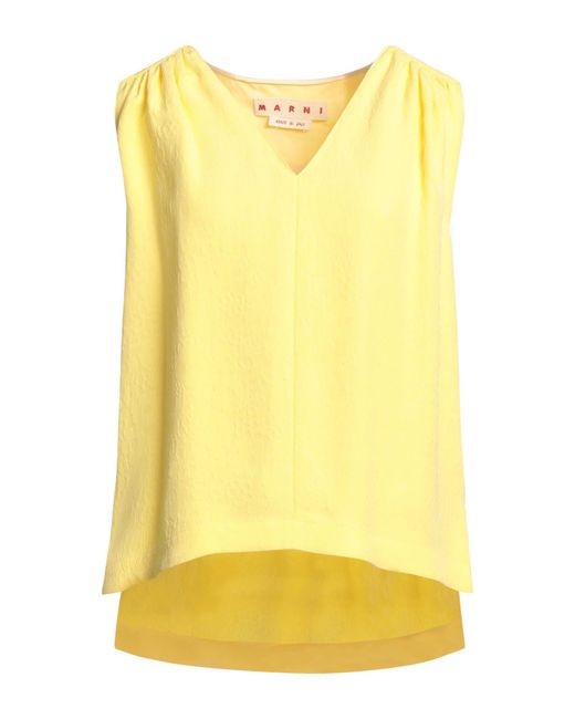 Marni Yellow Top Viscose