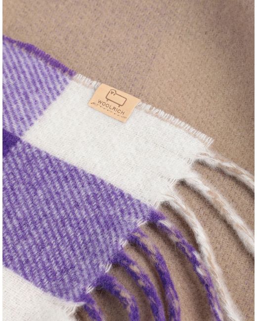 Woolrich Purple Schal