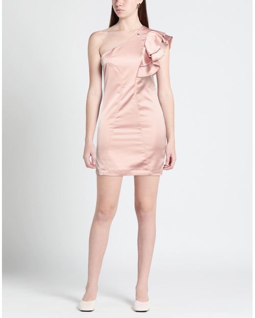 DIVEDIVINE Pink Mini Dress