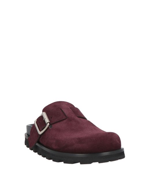 Jil Sander Brown Mules & Clogs