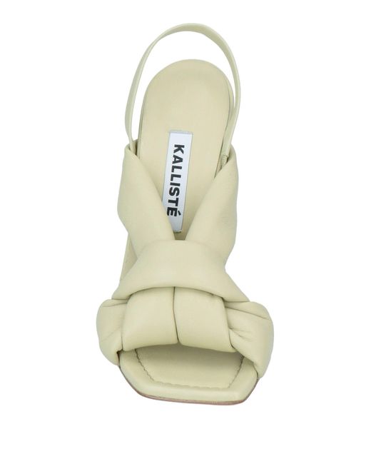 Kalliste Metallic Sandals