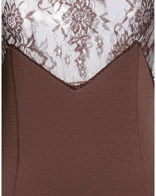 Please Brown Top Viscose, Polyamide