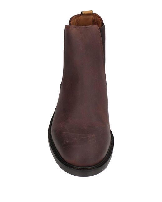 Hackett Brown Ankle Boots for men