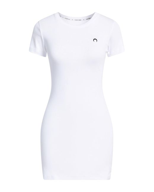 MARINE SERRE White Mini Dress