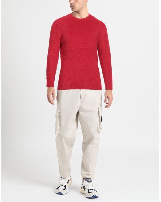 Roberto Collina Pullover in Red für Herren