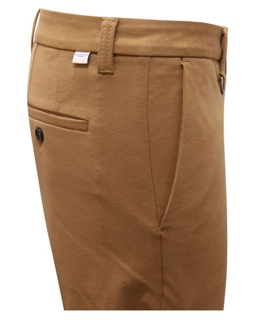 Pantalon Paolo Pecora pour homme en coloris Brown