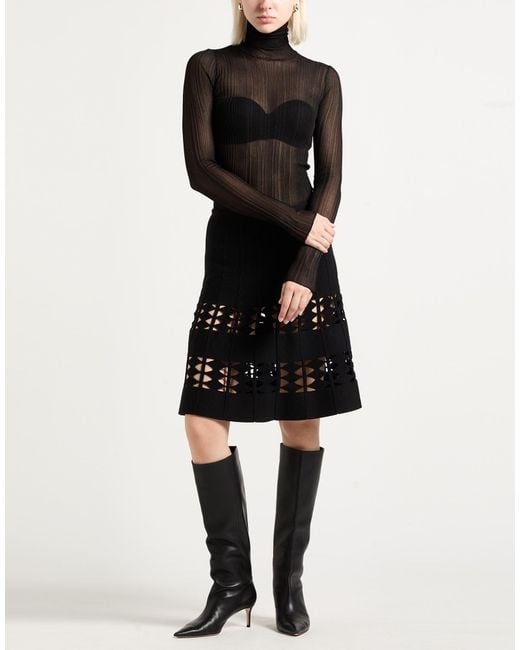 Givenchy Black Turtleneck Viscose, Polyamide