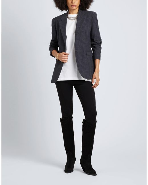 8 by YOOX Black Knee Boots