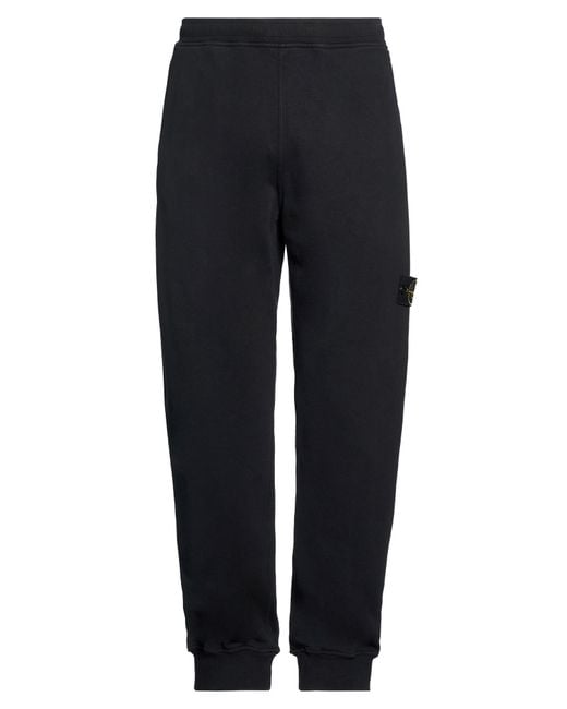 Stone Island Blue Pants Cotton for men