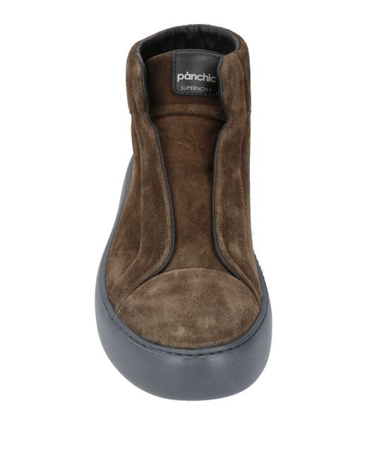 Pànchic Brown Dark Sneakers Leather