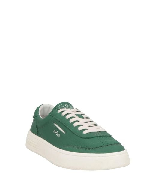 GHOUD VENICE Green Sneakers Leather for men