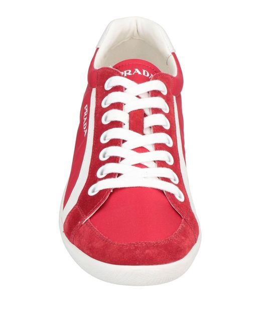 Prada Linea Rossa Sneakers in Red for Men Lyst