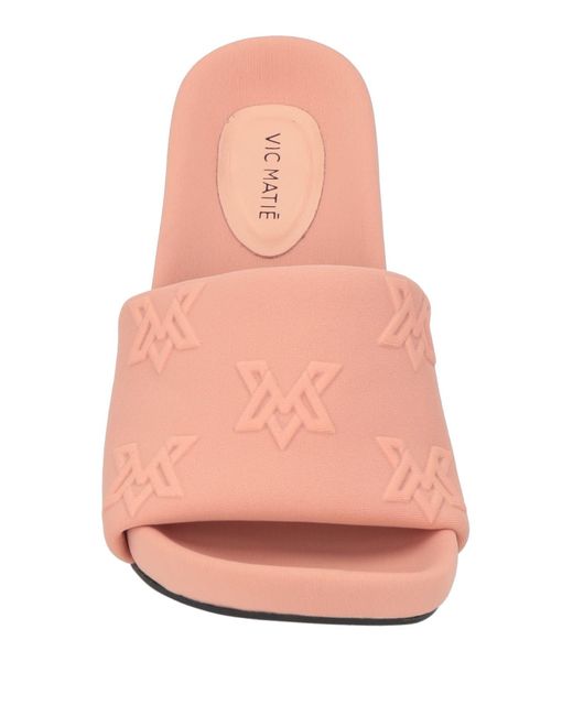 Vic Matié Pink Sandals