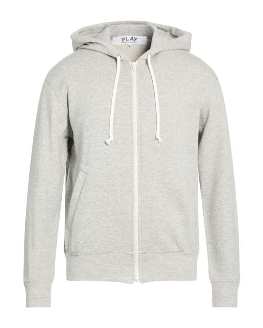 COMME DES GARÇONS PLAY White Sweatshirt Cotton for men