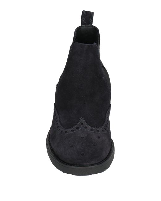 Antica Cuoieria Black Midnight Ankle Boots Leather for men