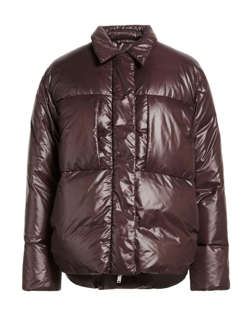 Jil Sander Brown Puffer