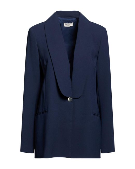 Rebel Queen Blue Blazer Polyester
