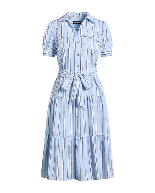 Karl Lagerfeld Blue Midi Dresses