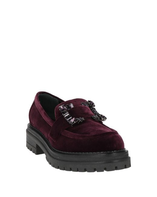 Sergio Rossi Multicolor Loafers Textile Fibers