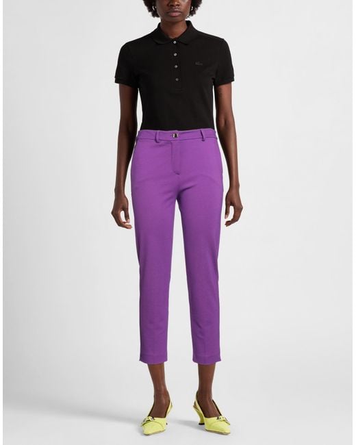 Hanita Purple Trouser