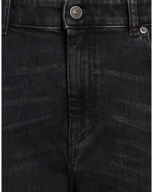DIESEL Black Jeans Cotton, Elastane