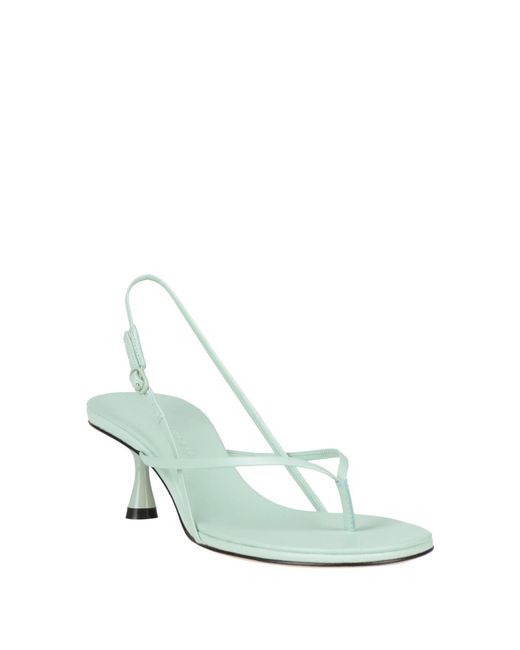 STUDIO AMELIA Green Thong Sandal