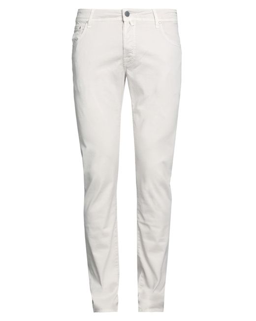 Pantalone di Jacob Cohen in White da Uomo