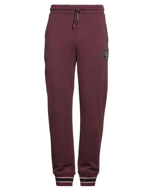 ARMANI EXCHANGE Purple Trouser for men