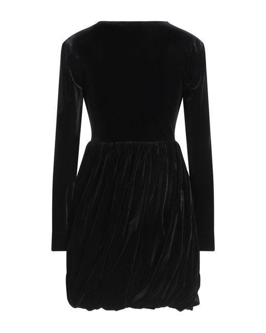 Ganni Black Mini Dress