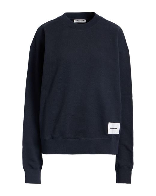 Jil Sander Blue Sweatshirt