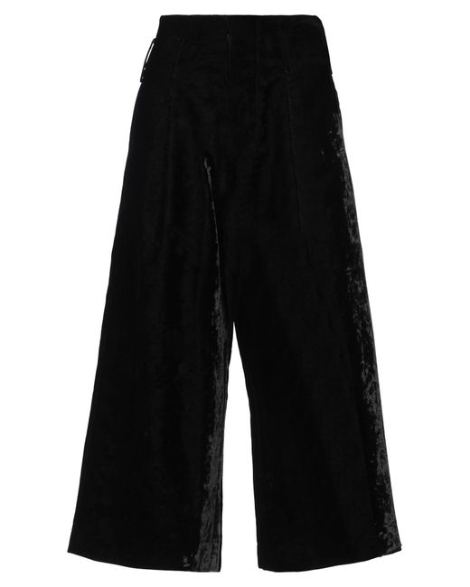 Uma Wang Black Pants Viscose, Polyester, Cotton