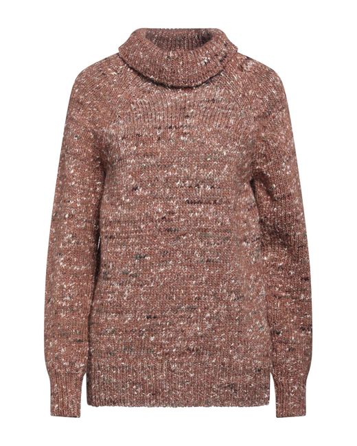 Petar Petrov Brown Rollkragenpullover