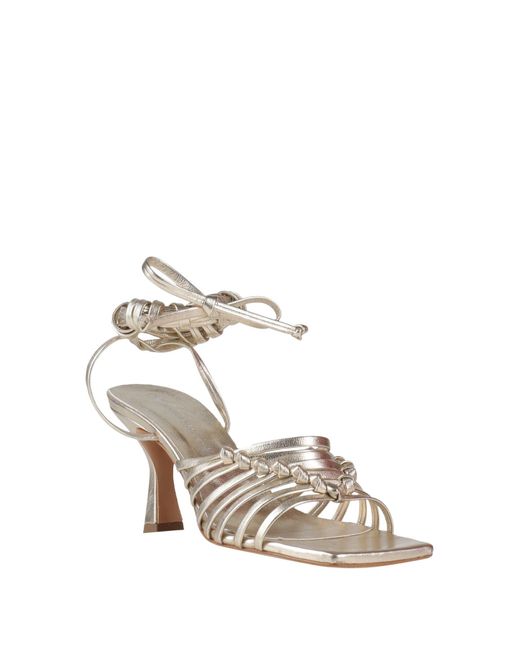 Marc Ellis Metallic Sandals