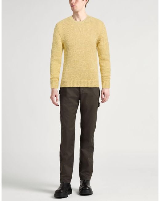 Roberto Collina Yellow Sweaters for men