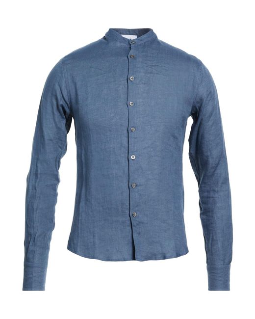 Alpha Studio Blue Shirts for men