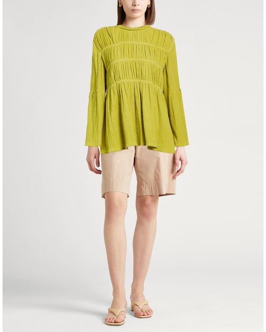 Alysi Yellow Lime Top Cotton