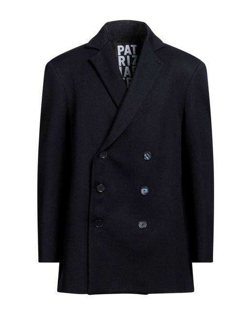Patrizia Pepe Blue Coat for men
