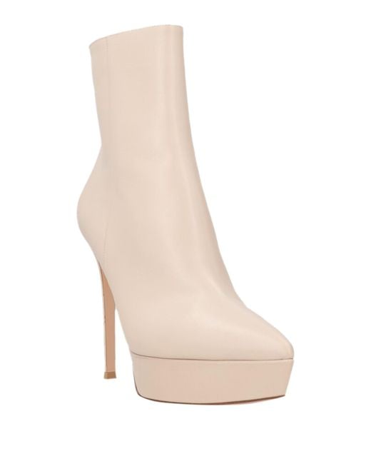Gianvito Rossi Natural Ankle Boots