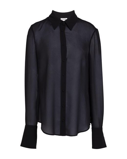 Blugirl Blumarine Blue Shirt Polyester