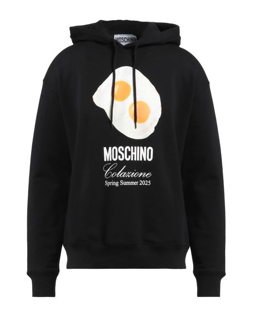 Felpa di Moschino in Black da Uomo
