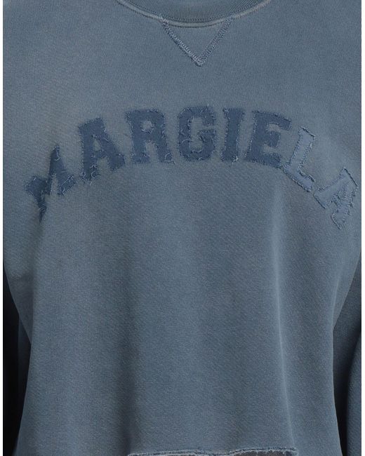 Maison Margiela Blue Sweatshirt