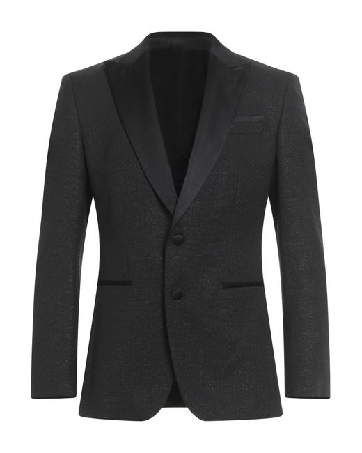 Boss Black Blazer Polyester, Virgin Wool, Viscose, Polyamide for men