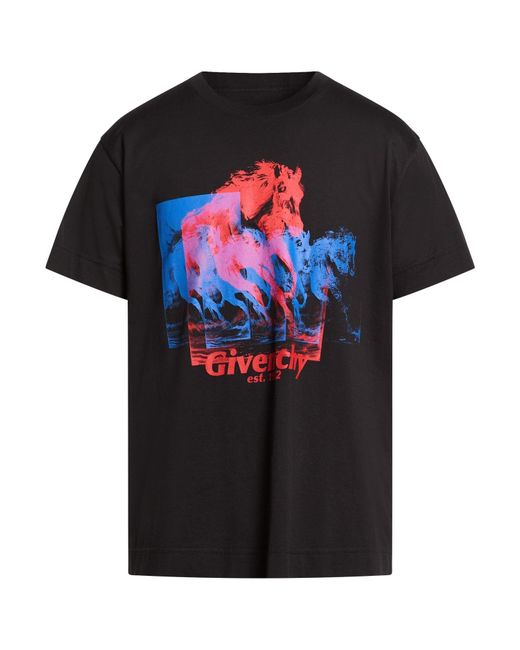 T-Shirt Givenchy pour homme en coloris Black