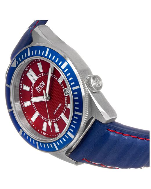 Reloj de pulsera Reign de hombre de color Blue
