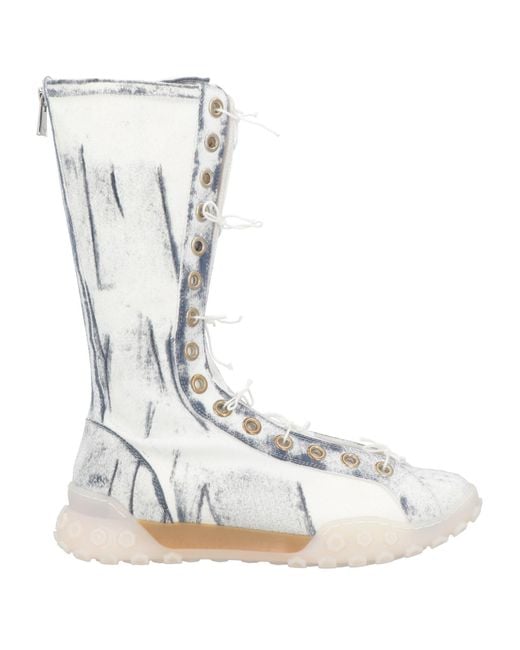 Emporio Armani White Boot