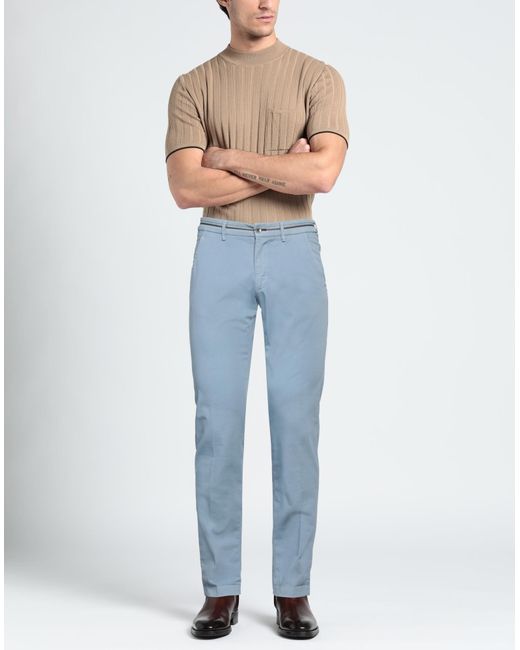 Mason's Blue Trouser for men
